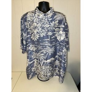 Hilo Hattie Silk Hawaiian shirt 2XL